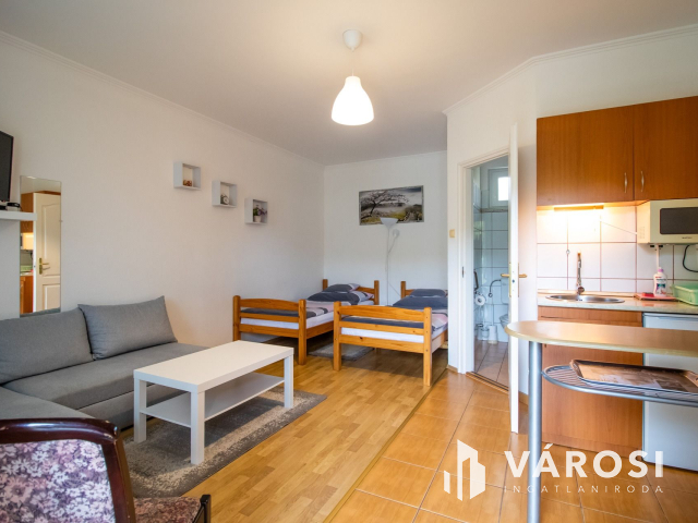 Bejáratott apartmanház a termálfürdő közelében