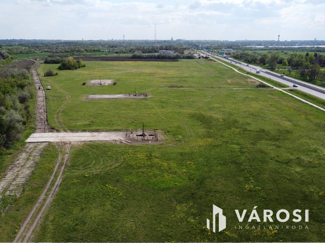 13 ha ipari telek hosszútávra kiadó