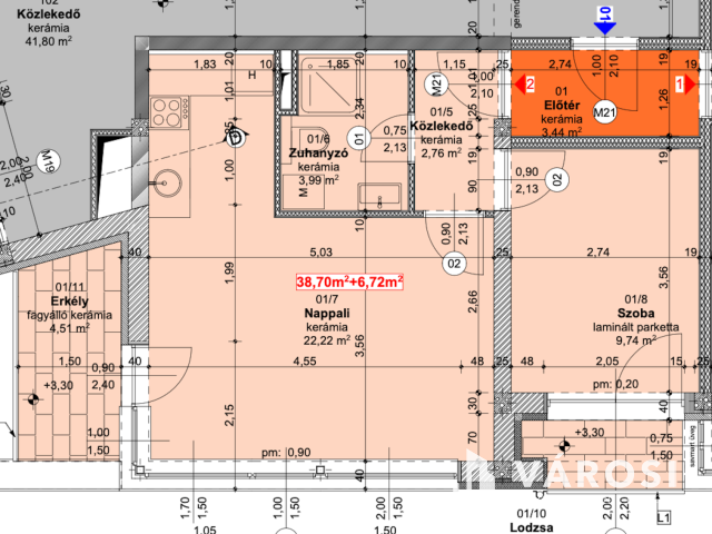 Új építésű kis lakás a belváros peremén - 2