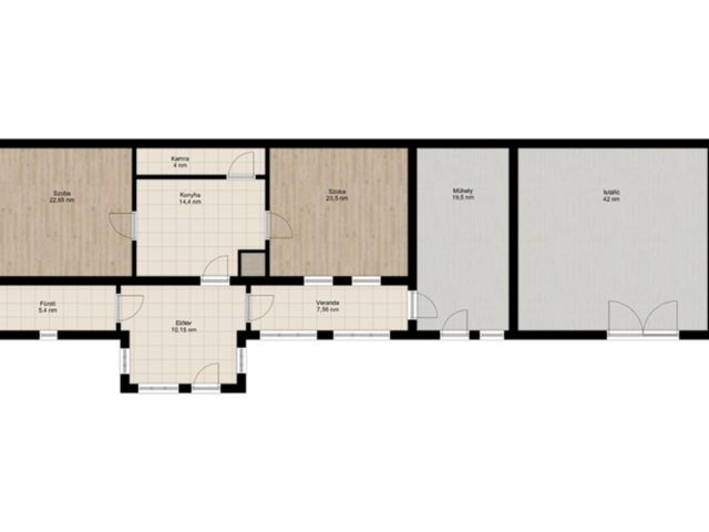 Tökéletes alap egy hamisítatlan vidéki portához