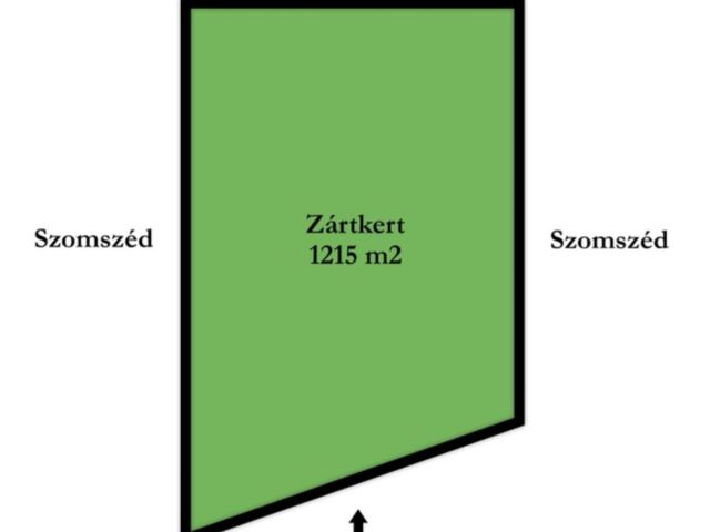 Beépíthető zártkert Gyopáros közelében