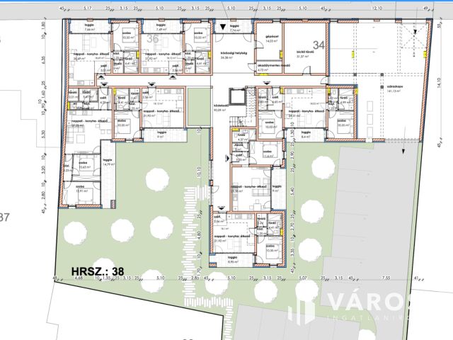 Első emeleti újépítésű lakás a Hagymatikumtól 30 méterre 3