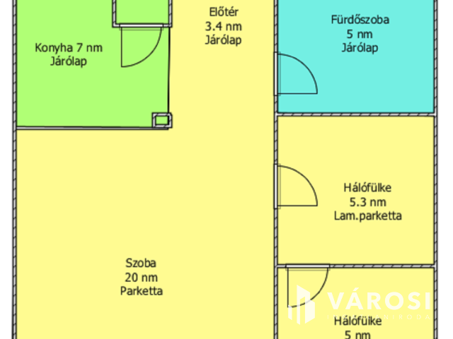 Belvárosban bútorozott, gépesített lakás kiadó!
